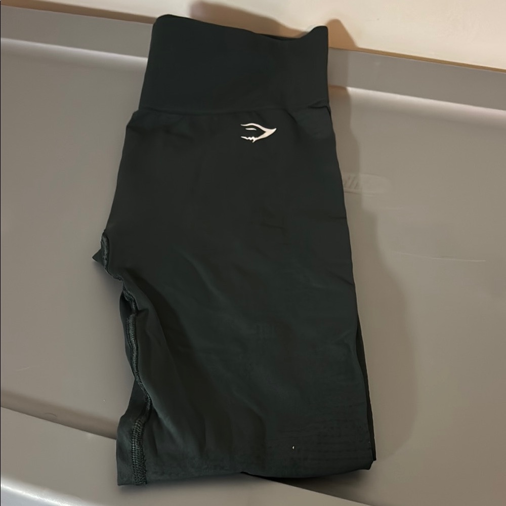 Gymshark Dark Green High-Rise Leggings